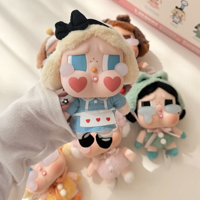 CRYBABY Crying Again Series-Vinyl Face Plush Bling Box