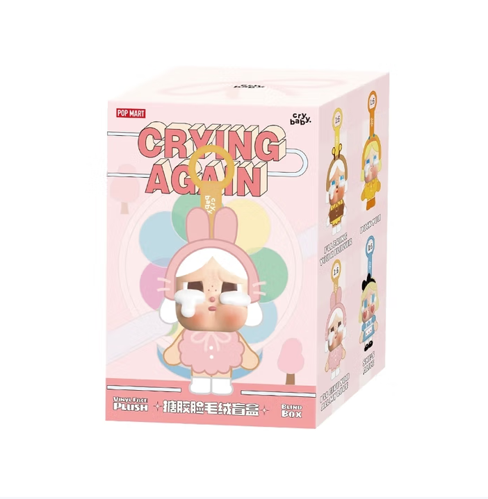 CRYBABY Crying Again Series-Vinyl Face Plush Bling Box