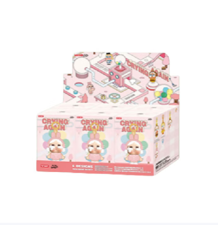 CRYBABY Crying Again Series-Vinyl Face Plush Bling Box