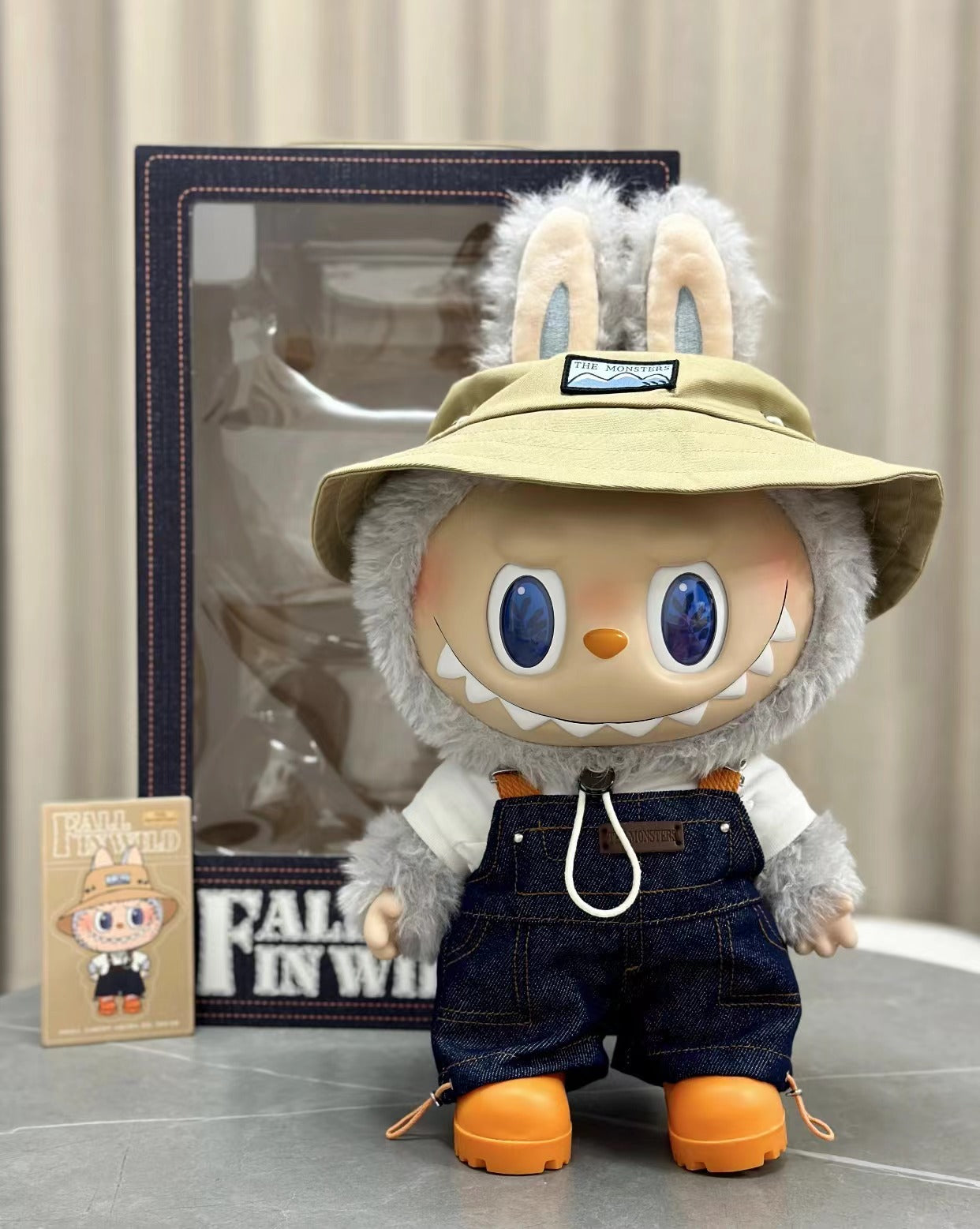 THE MONSTERS FALL IN WILD SERIES-Vinyl Plush Doll Pendant
