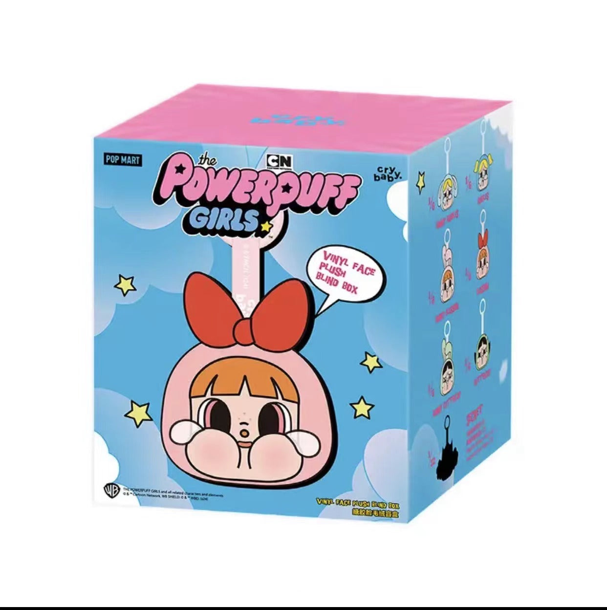 CRYBABY x POWERPUFF  GIRLS  Series vinyl Face Plush Blind Box
