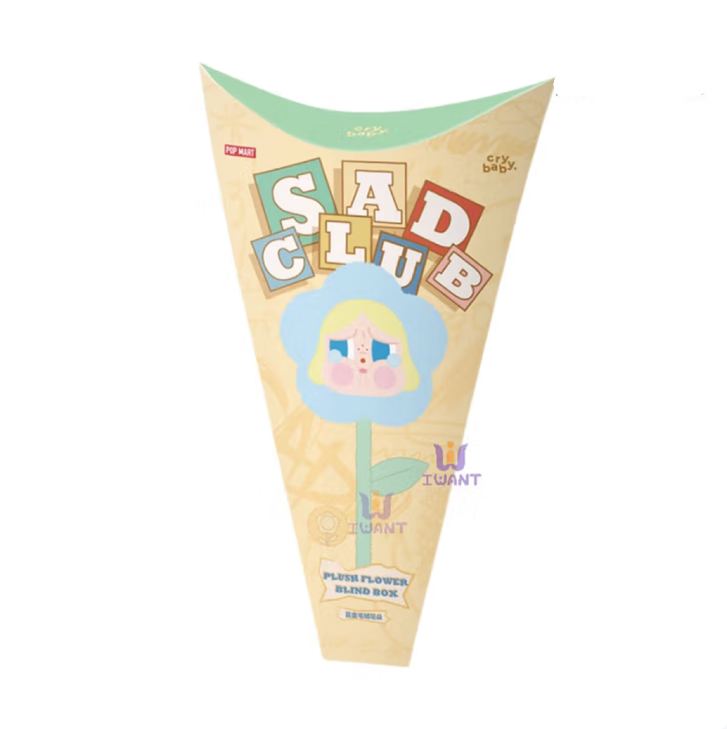 （pre-order）CRYBABY Sad Club Series-Plush Flower Blind Box